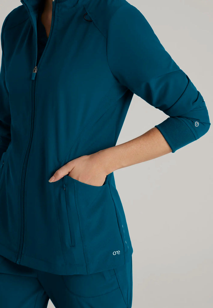 Barco Scrubs Women's Venture Warm-Up Bahama | scrub-supply.com