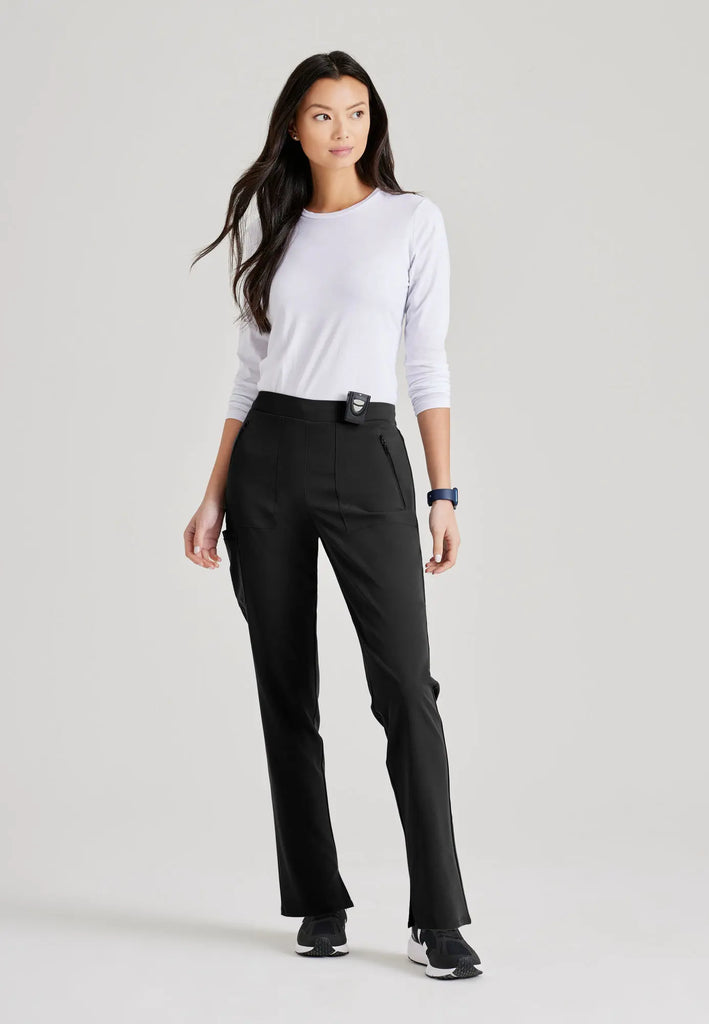 Barco Scrubs Women's Purpose Pant Black | scrub-supply.com