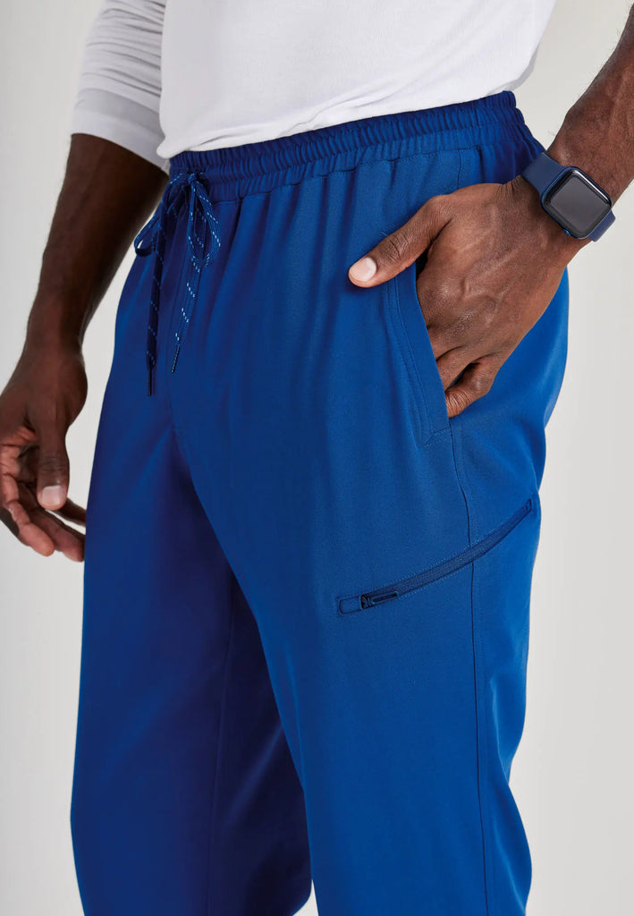 Barco Scrubs Men's Rally Jogger New Royal | scrub-supply.com