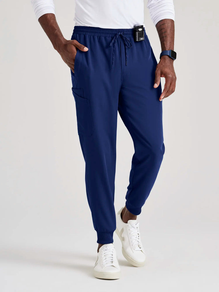 Barco Scrubs Men's Rally Jogger Indigo | scrub-supply.com