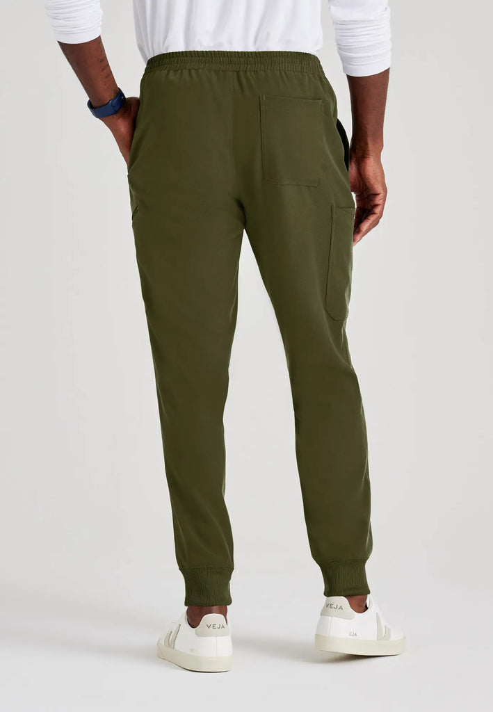 Barco Scrubs Men's Rally Jogger Olive | scrub-supply.com