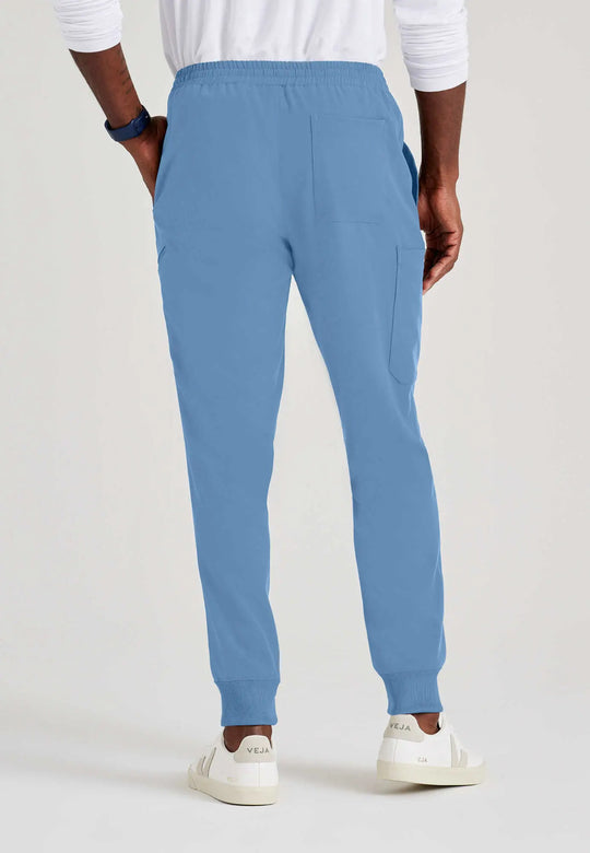 Barco Scrubs Men's Rally Jogger Ceil Blue | scrub-supply.com