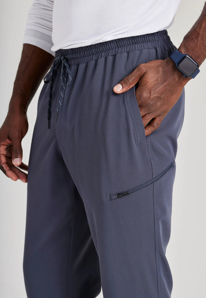 Barco Scrubs Men's Rally Jogger Steel | scrub-supply.com