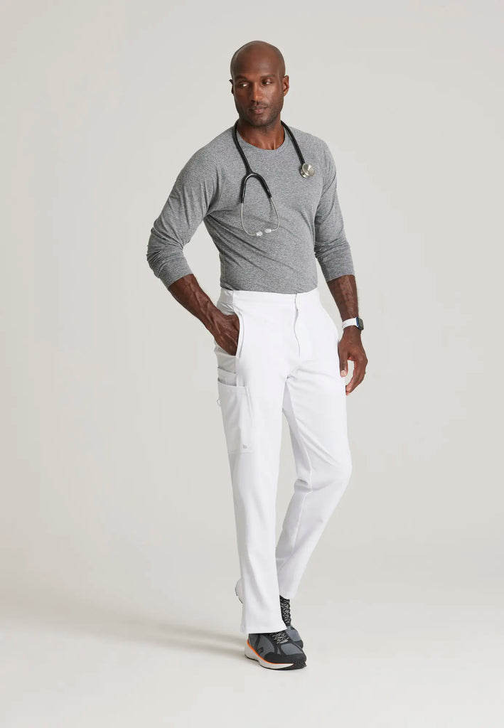 Barco Scrubs Men's Cruise Pant White | scrub-supply.com