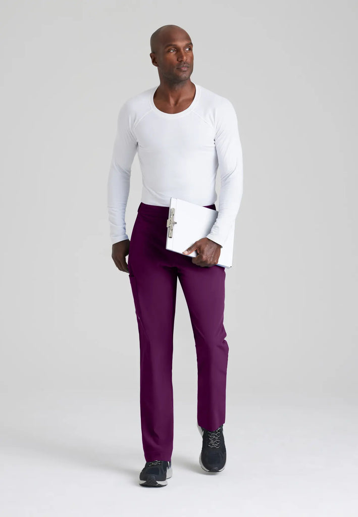 Barco Scrubs Men's Cruise Pant Wine | scrub-supply.com