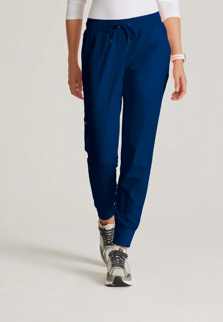 Barco Scrubs Women's Union Jogger Indigo | scrub-supply.com