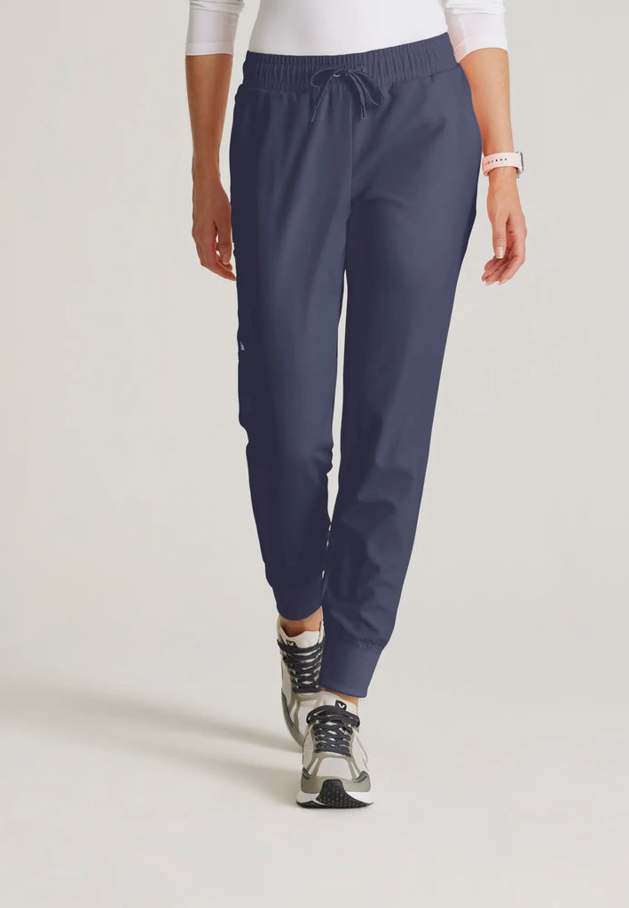 Barco Scrubs Women's Union Jogger Steel | scrub-supply.com