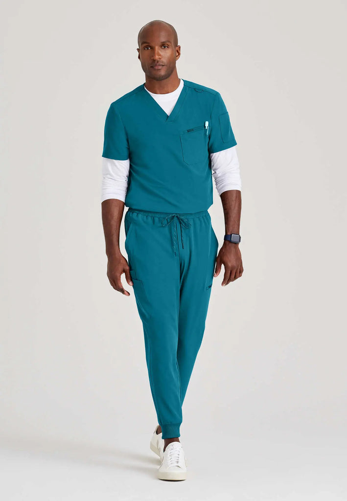 Barco Scrubs Men's Rally Top Bahama | scrub-supply.com