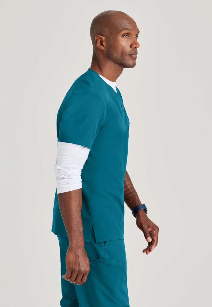 Barco Scrubs Men's Rally Top Bahama | scrub-supply.com