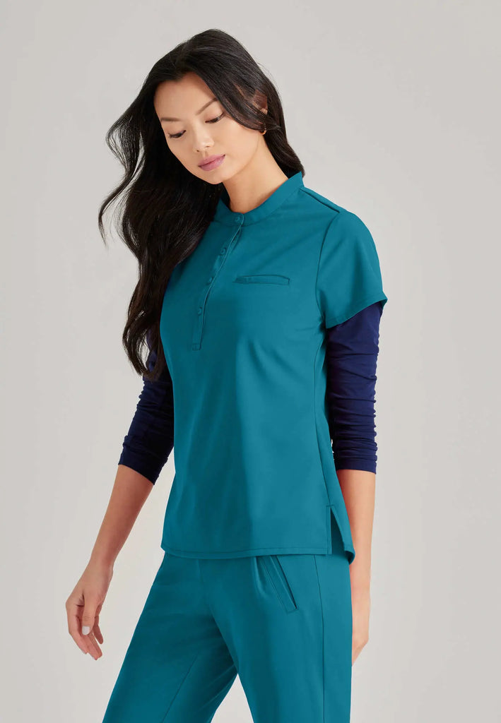 Barco Scrubs Women's Mission Top Bahama | scrub-supply.com