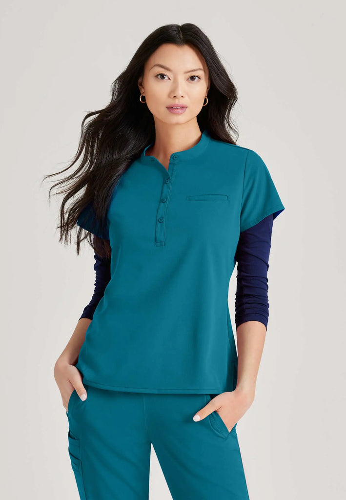 Barco Scrubs Women's Mission Top Bahama | scrub-supply.com