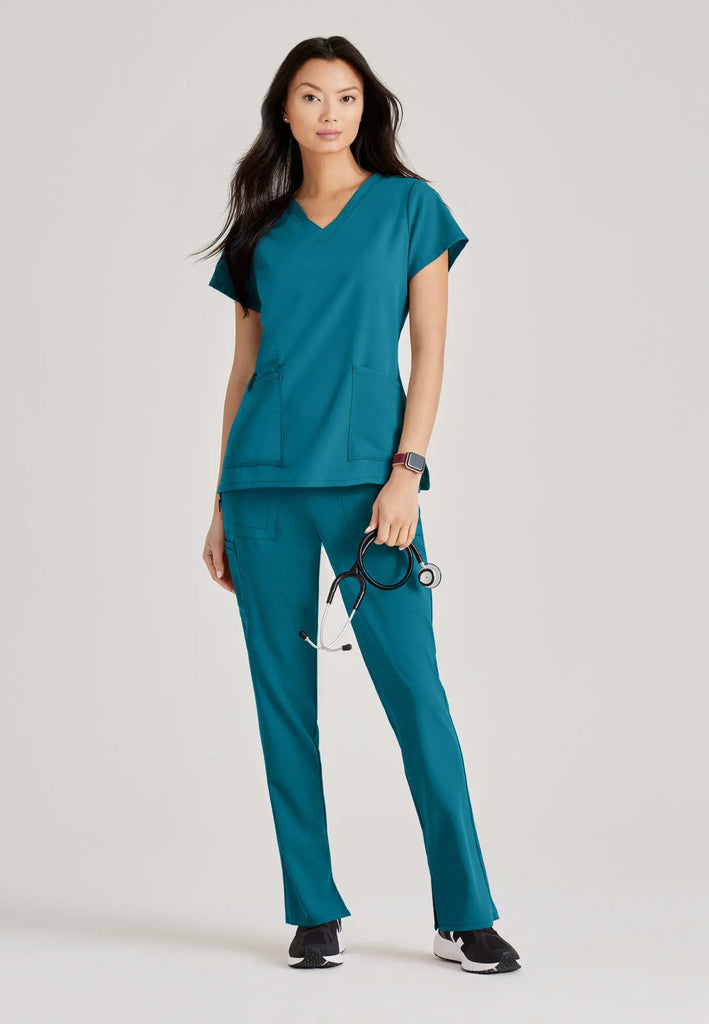 Barco Scrubs Women's Purpose Top Bahama | scrub-supply.com