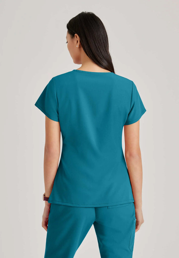 Barco Scrubs Women's Purpose Top Bahama | scrub-supply.com