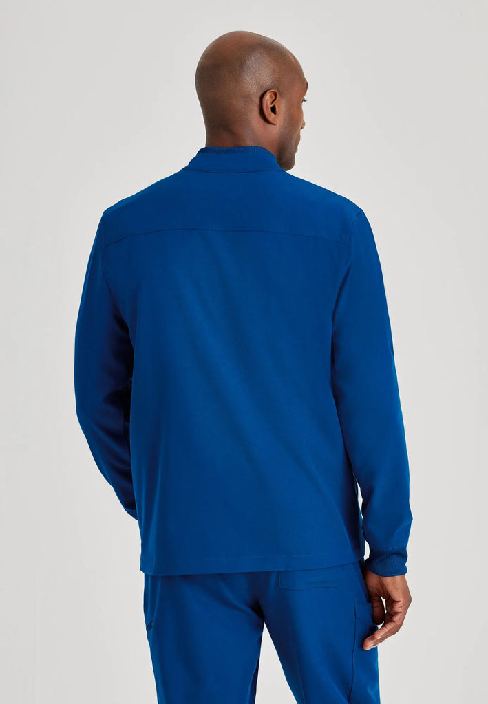 Barco Scrubs Men's Rally Warm-Up New Royal | scrub-supply.com