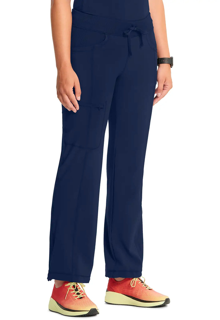 Infinity Scrubs Women's Straight Leg Drawstring Pant Navy | scrub-supply.com