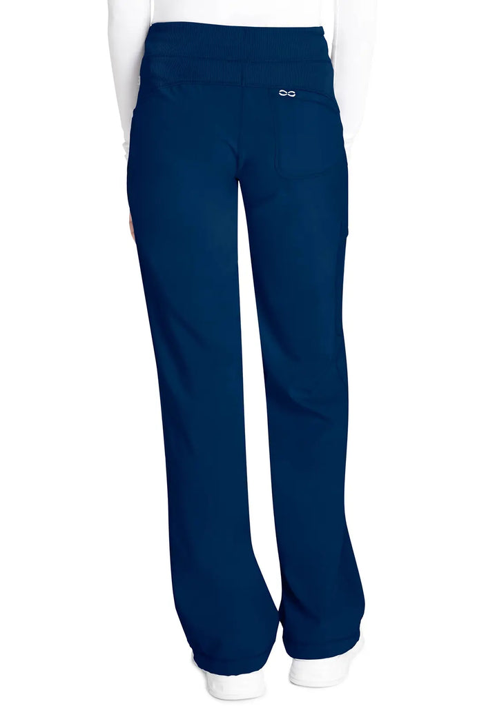 Infinity Scrubs Women's Straight Leg Drawstring Pant Navy | scrub-supply.com