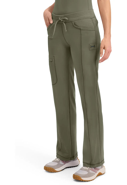 Infinity Scrubs Women's Straight Leg Drawstring Pant Olive | scrub-supply.com
