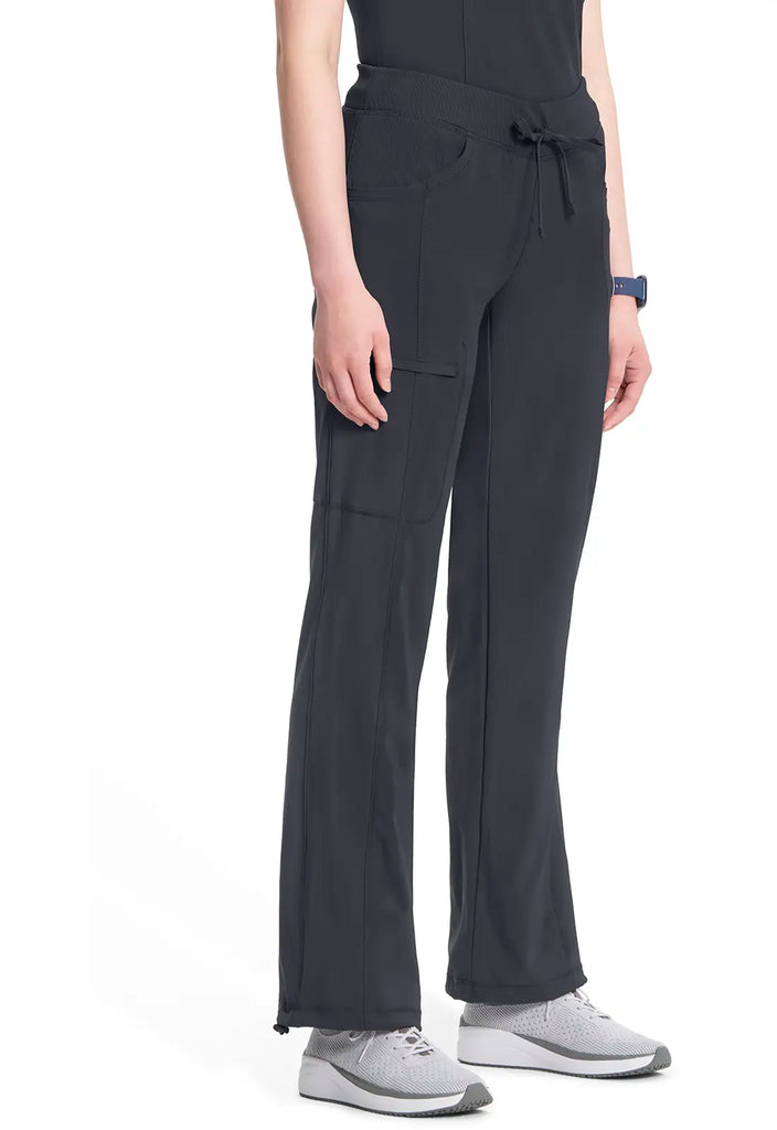 Infinity Scrubs Women's Straight Leg Drawstring Pant Pewter | scrub-supply.com