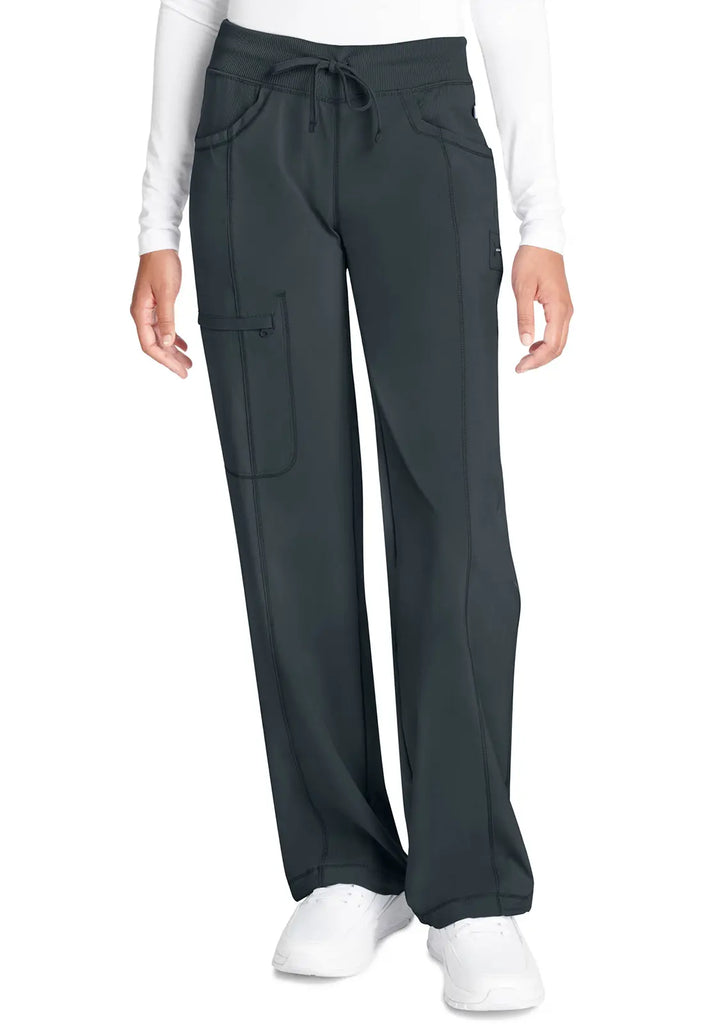 Infinity Scrubs Women's Straight Leg Drawstring Pant Pewter | scrub-supply.com