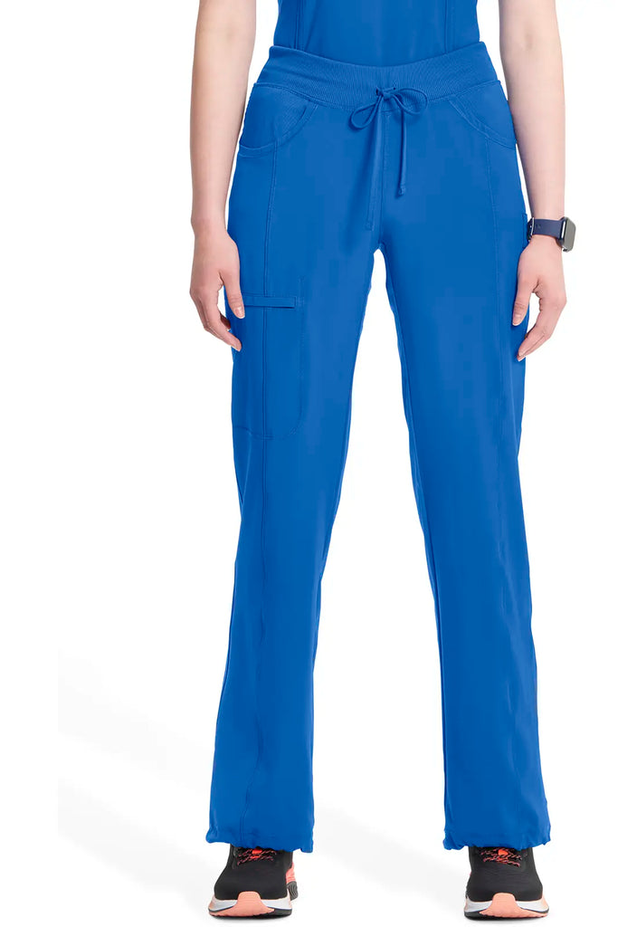 Infinity Scrubs Women's Straight Leg Drawstring Pant Royal Blue | scrub-supply.com