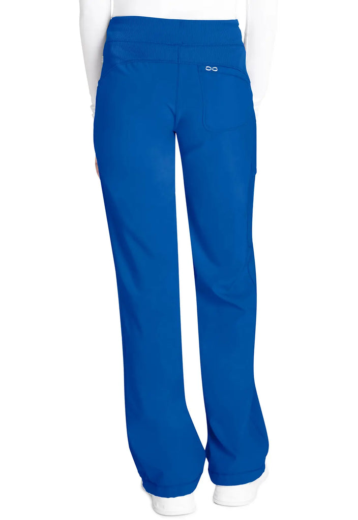 Infinity Scrubs Women's Straight Leg Drawstring Pant Royal Blue | scrub-supply.com