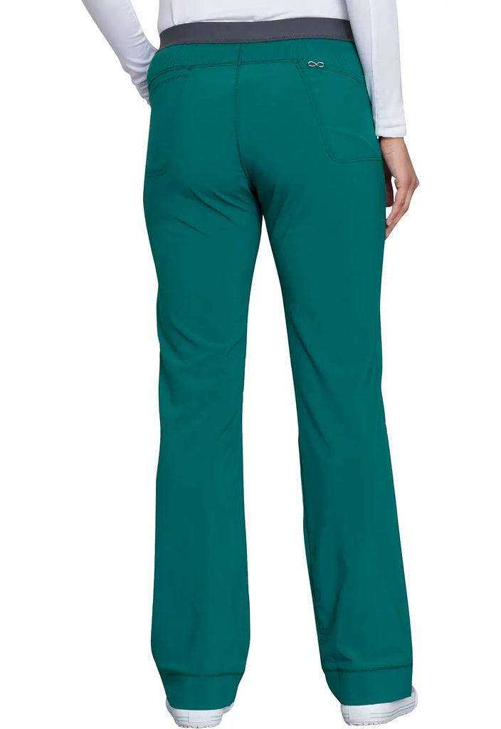 Infinity Scrubs Women's Slim Pull-On Pant Hunter Green | scrub-supply.com