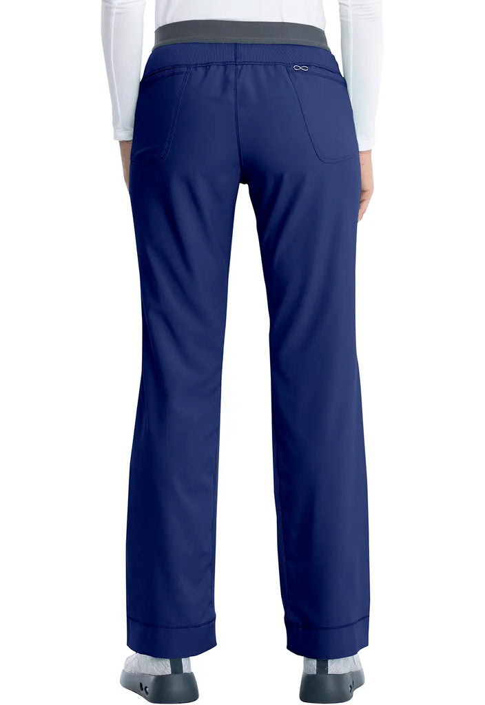 Infinity Scrubs Slim Pull-On Pant Navy | scrub-supply.com