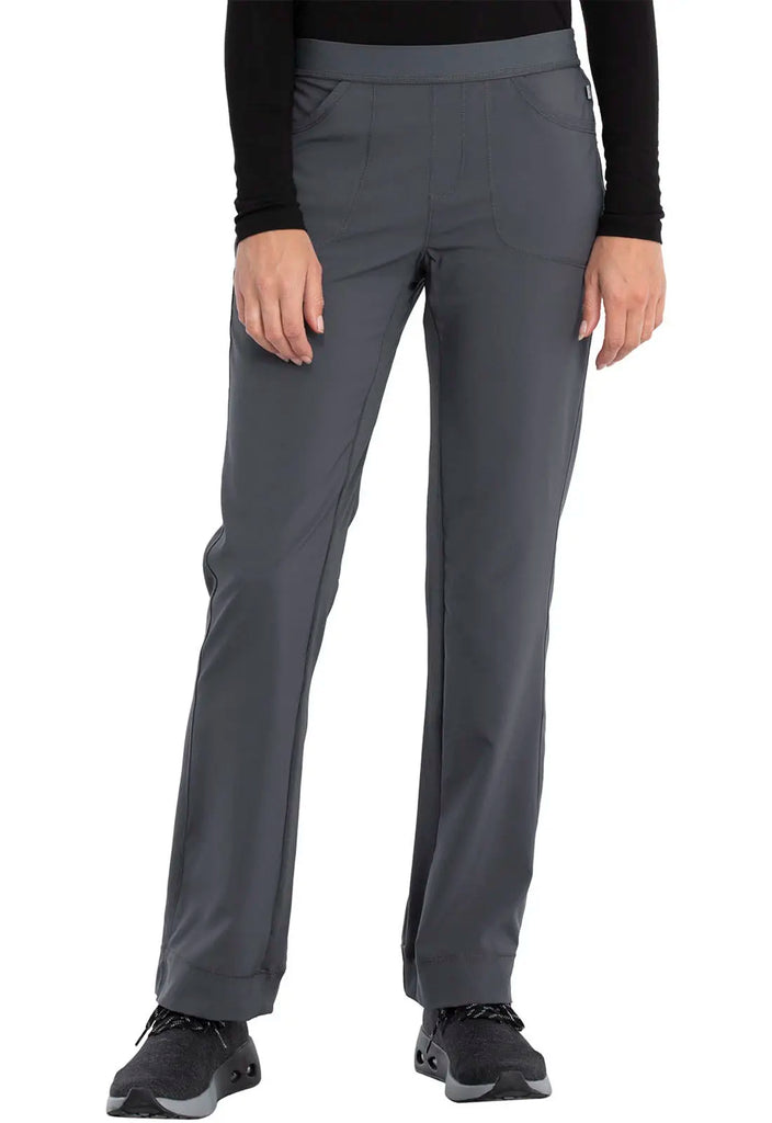 Infinity Scrubs Slim Pull-On Pant Pewter | scrub-supply.com