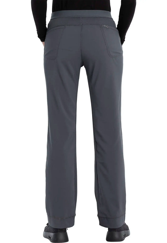 Infinity Scrubs Slim Pull-On Pant Pewter | scrub-supply.com