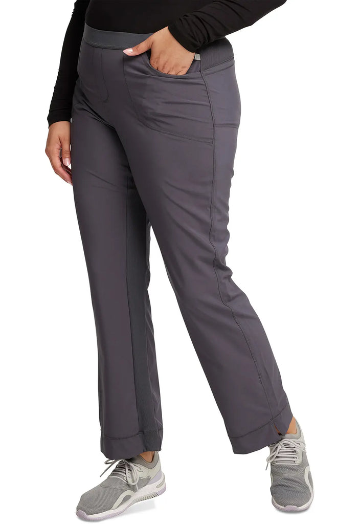 Infinity Scrubs Slim Pull-On Pant Pewter | scrub-supply.com