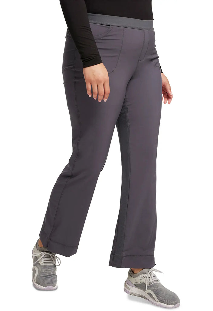 Infinity Scrubs Women's Slim Pull-On Pant Pewter | scrub-supply.com