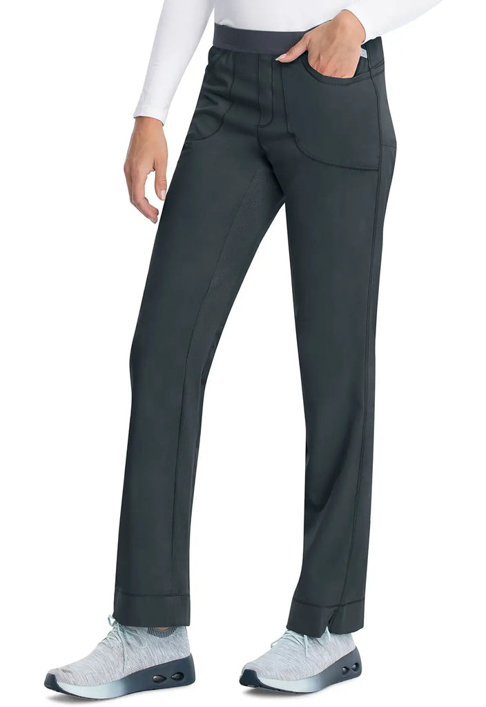 Infinity Scrubs Women's Slim Pull-On Pant Pewter | scrub-supply.com