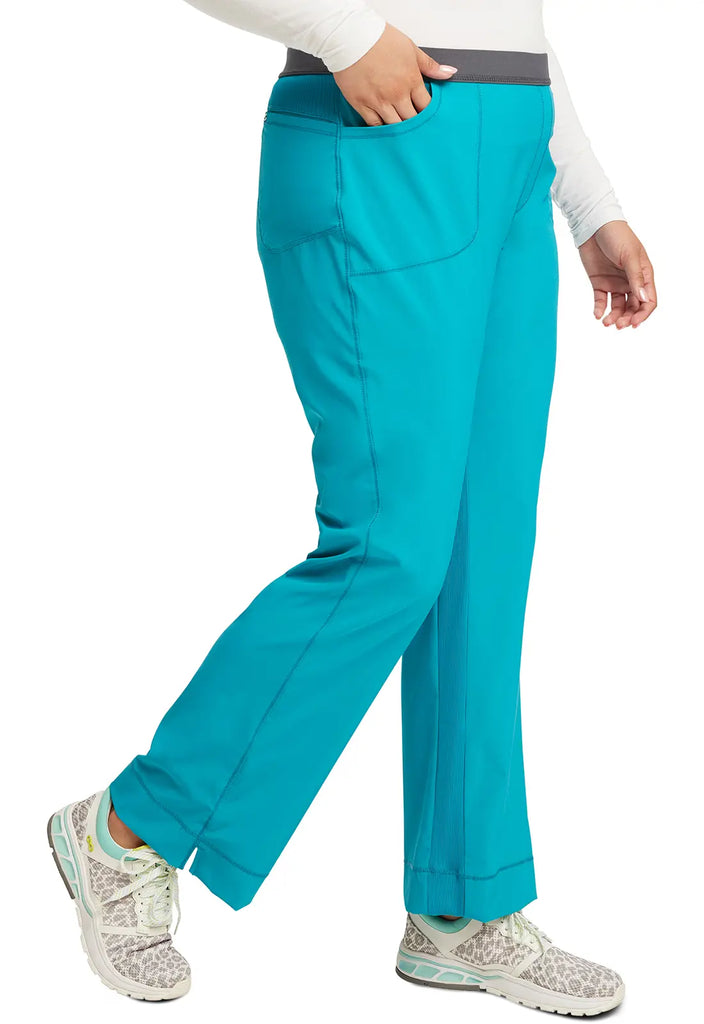 Infinity Scrubs Slim Pull-On Pant Teal | scrub-supply.com