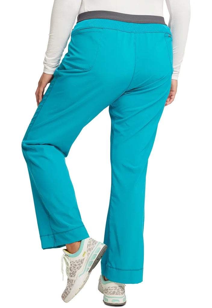 Infinity Scrubs Women's Slim Pull-On Pant Teal | scrub-supply.com