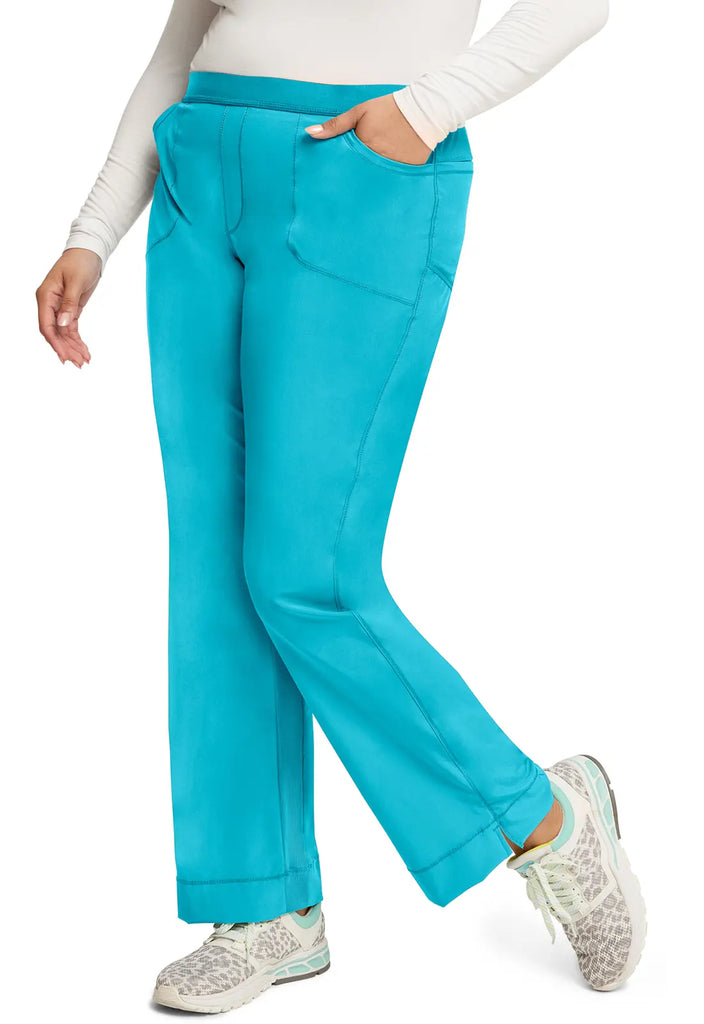 Infinity Scrubs Slim Pull-On Pant Turquoise | scrub-supply.com