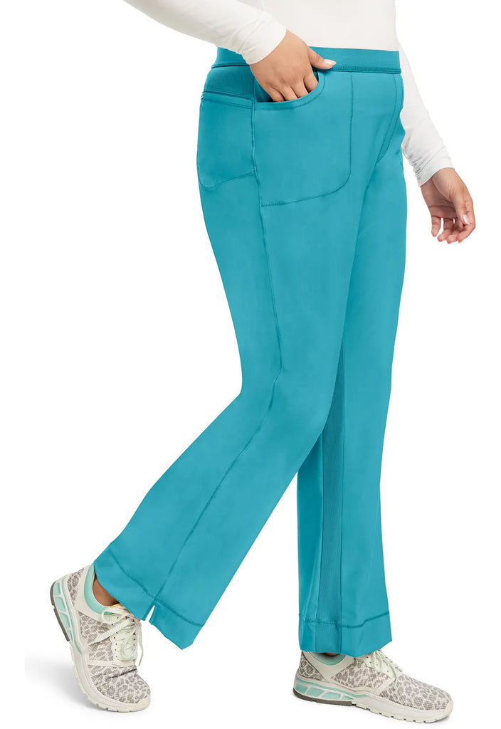 Infinity Scrubs Slim Pull-On Pant Turquoise | scrub-supply.com