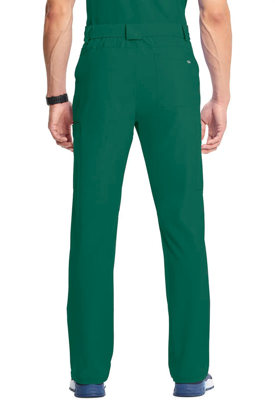 Infinity Scrubs Men's Fly Front Pant Hunter Green | scrub-supply.com