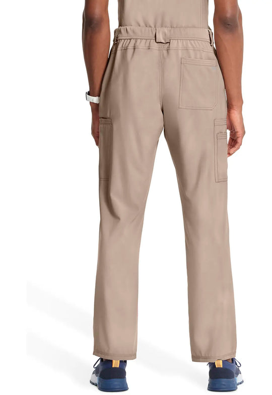 Infinity Scrubs Men's Fly Front Pant Khaki | scrub-supply.com