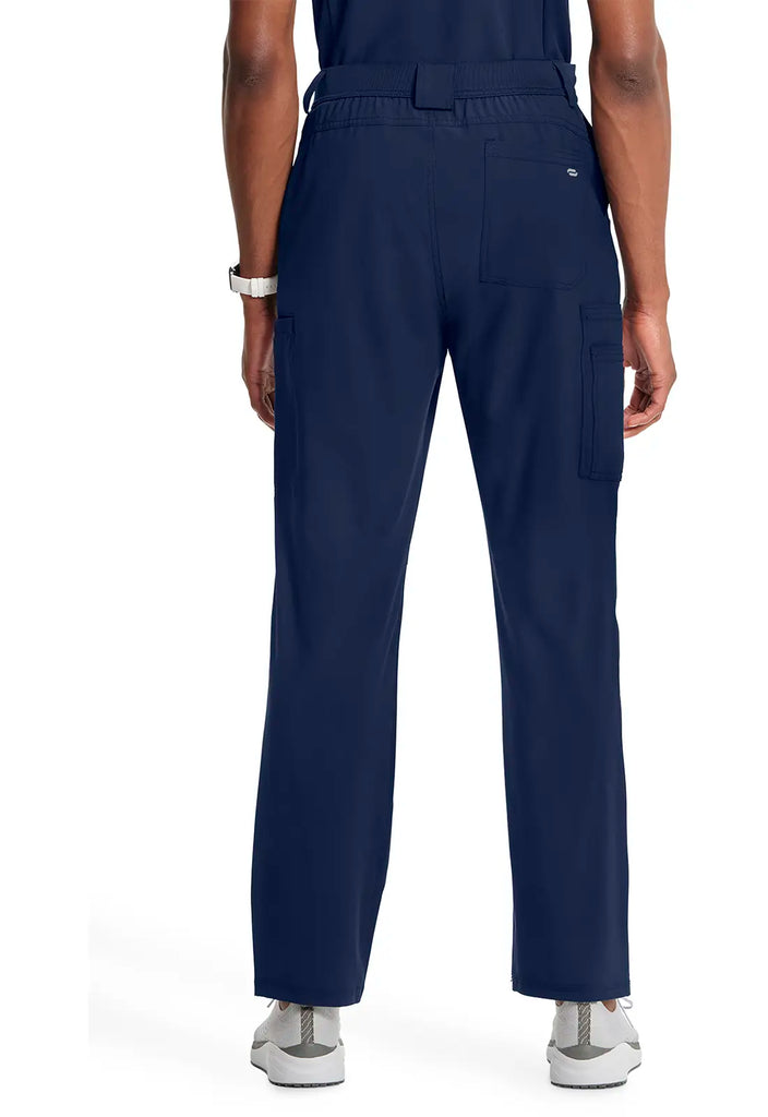 Infinity Scrubs Men's Fly Front Pant Navy | scrub-supply.com