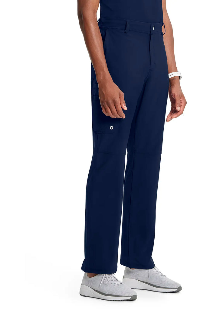 Infinity Scrubs Men's Fly Front Pant Navy | scrub-supply.com