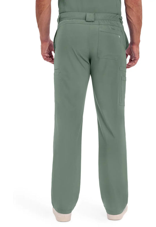 Infinity Scrubs Men's Fly Front Pant Olive | scrub-supply.com