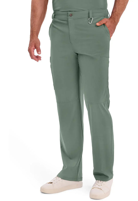 Infinity Scrubs Men's Fly Front Pant Olive | scrub-supply.com