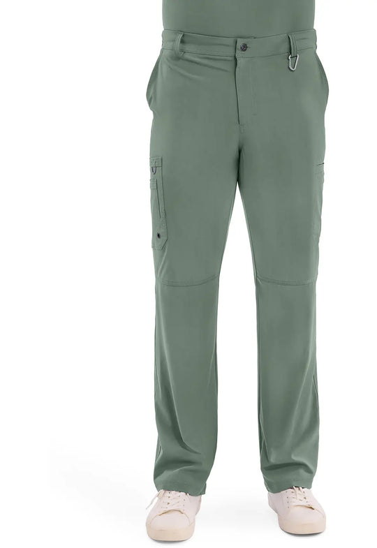 Infinity Scrubs Men's Fly Front Pant Olive | scrub-supply.com