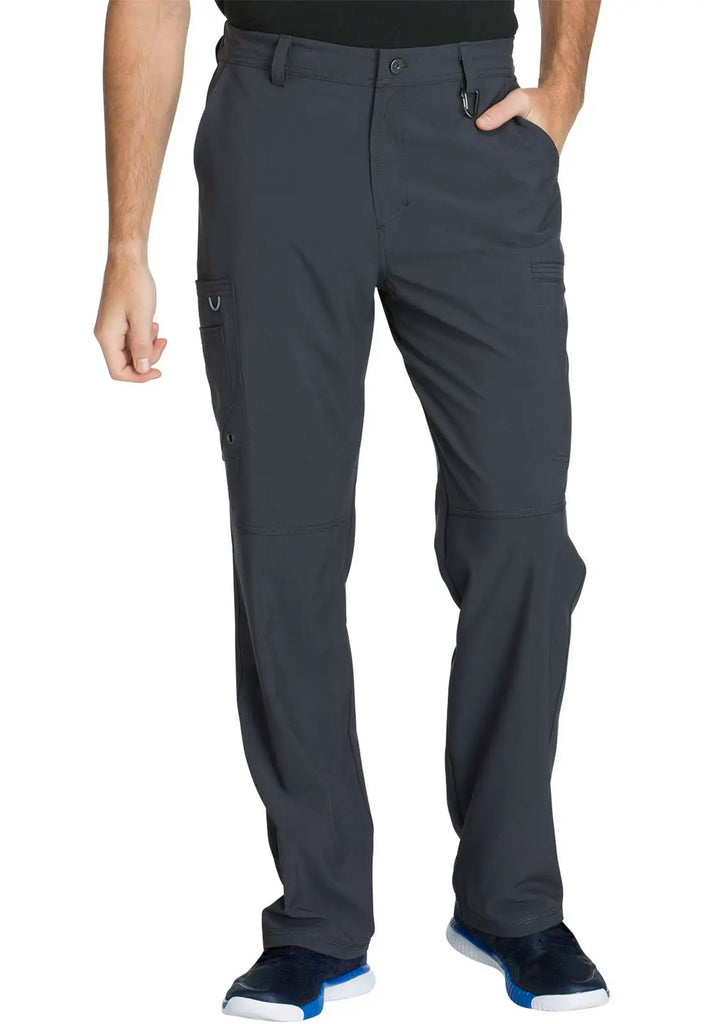 Infinity Scrubs Men's Fly Front Pant Pewter | scrub-supply.com
