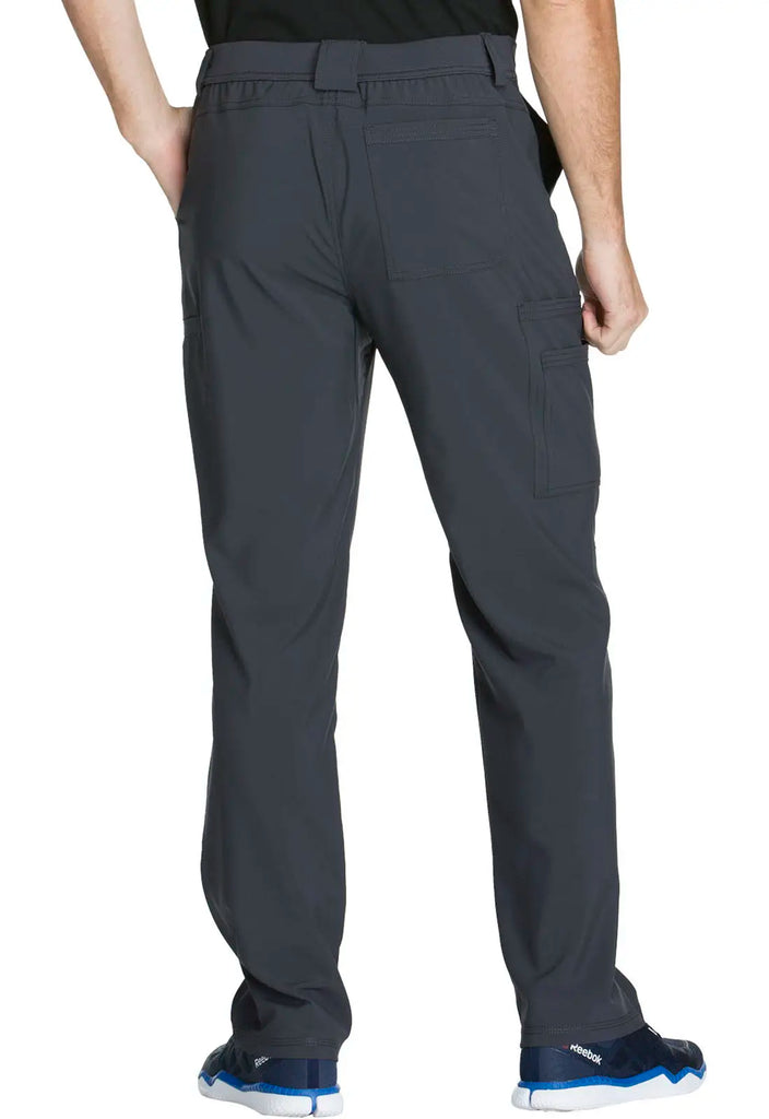 Infinity Scrubs Men's Fly Front Pant Pewter | scrub-supply.com