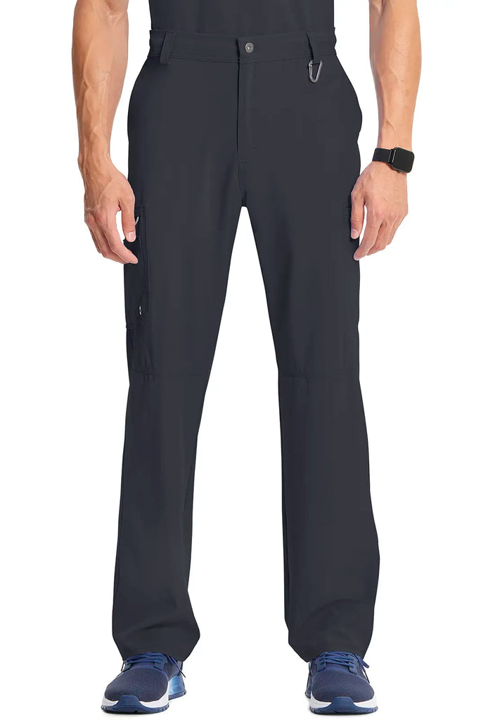 Infinity Scrubs Men's Fly Front Pant Pewter | scrub-supply.com