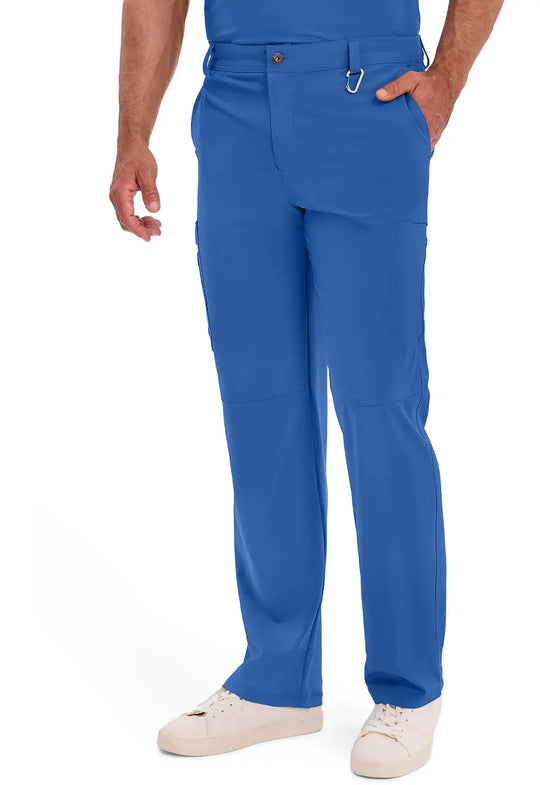 Infinity Scrubs Men's Fly Front Pant Royal Blue | scrub-supply.com