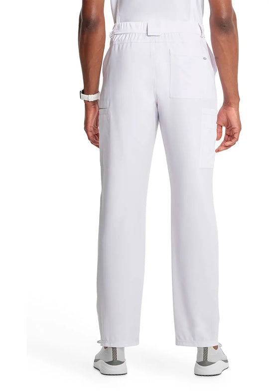 Infinity Scrubs Men's Fly Front Pant White | scrub-supply.com