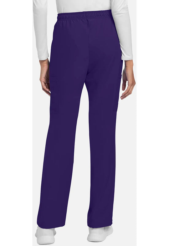 Cherokee Scrubs Women's Straight Leg Trouser Pant Grape | scrub-supply.com