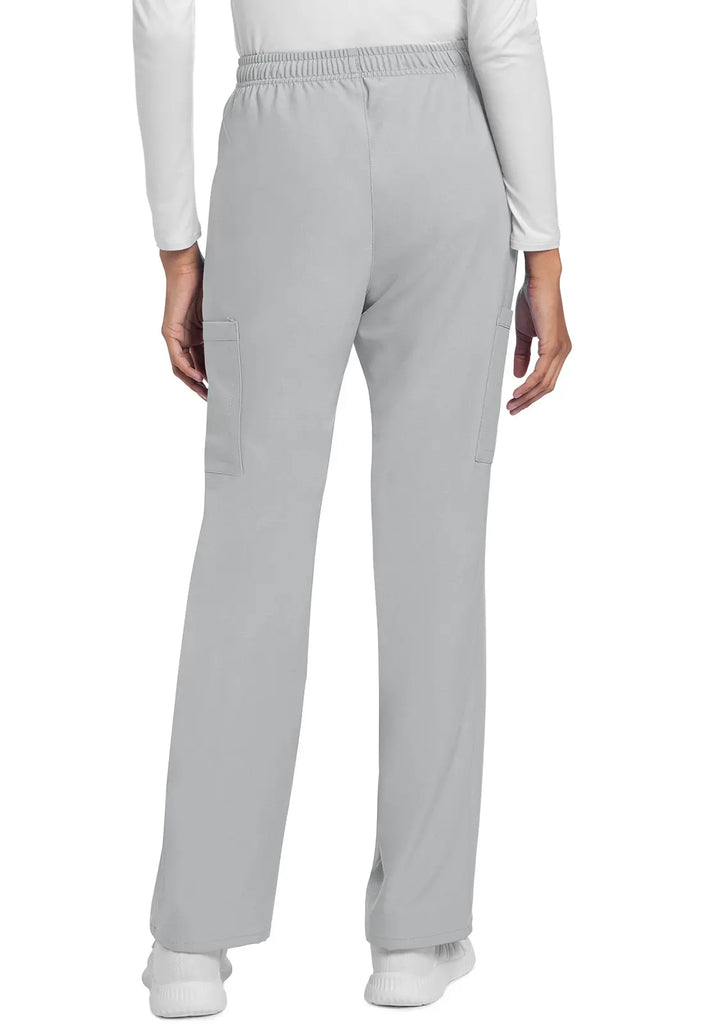 Cherokee Scrubs Women's Straight Leg Trouser Pant Grey | scrub-supply.com